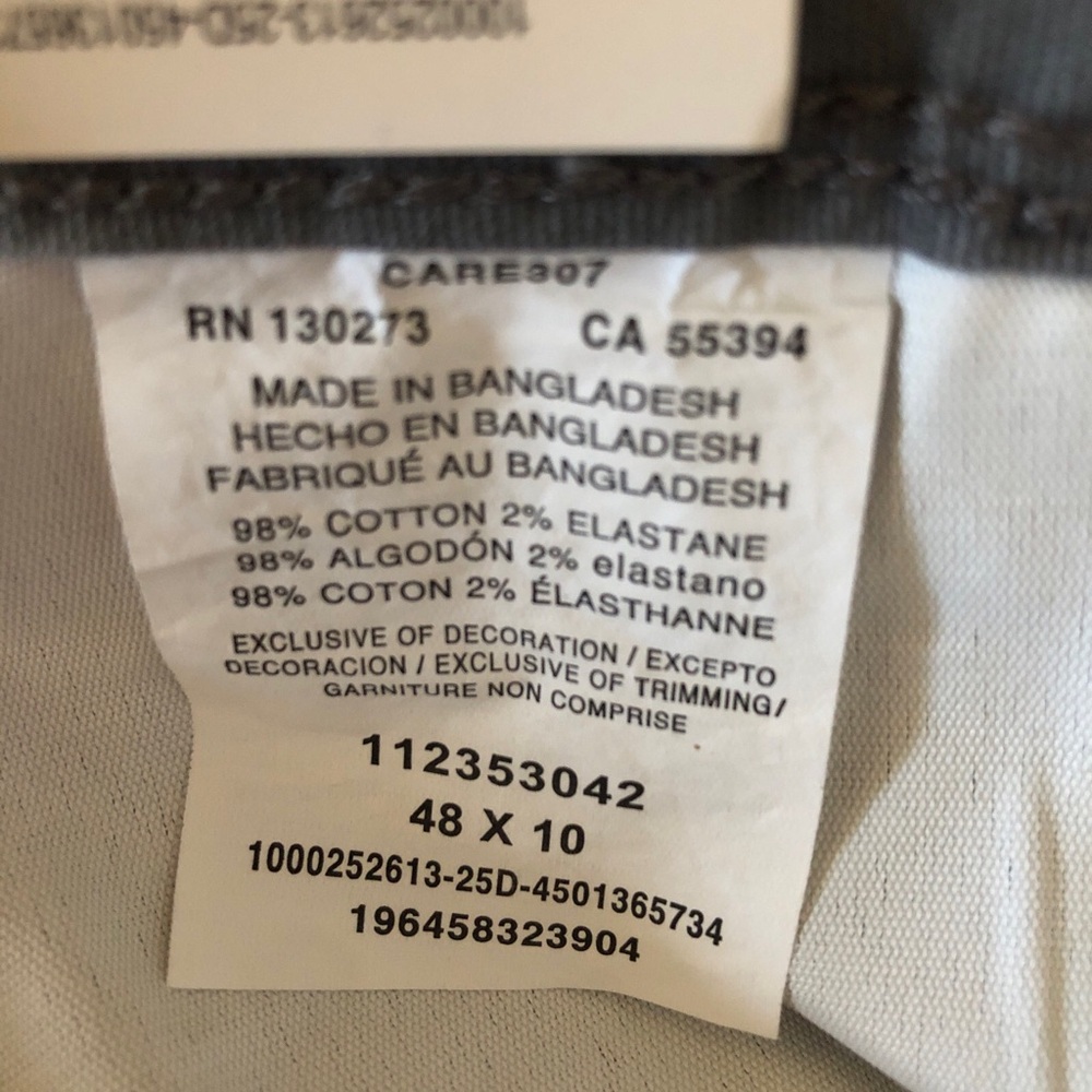 WRANGLER Mens Cargo Shorts Size 48” Waist Gray Cotton Elastane New - Picture 8 of 9